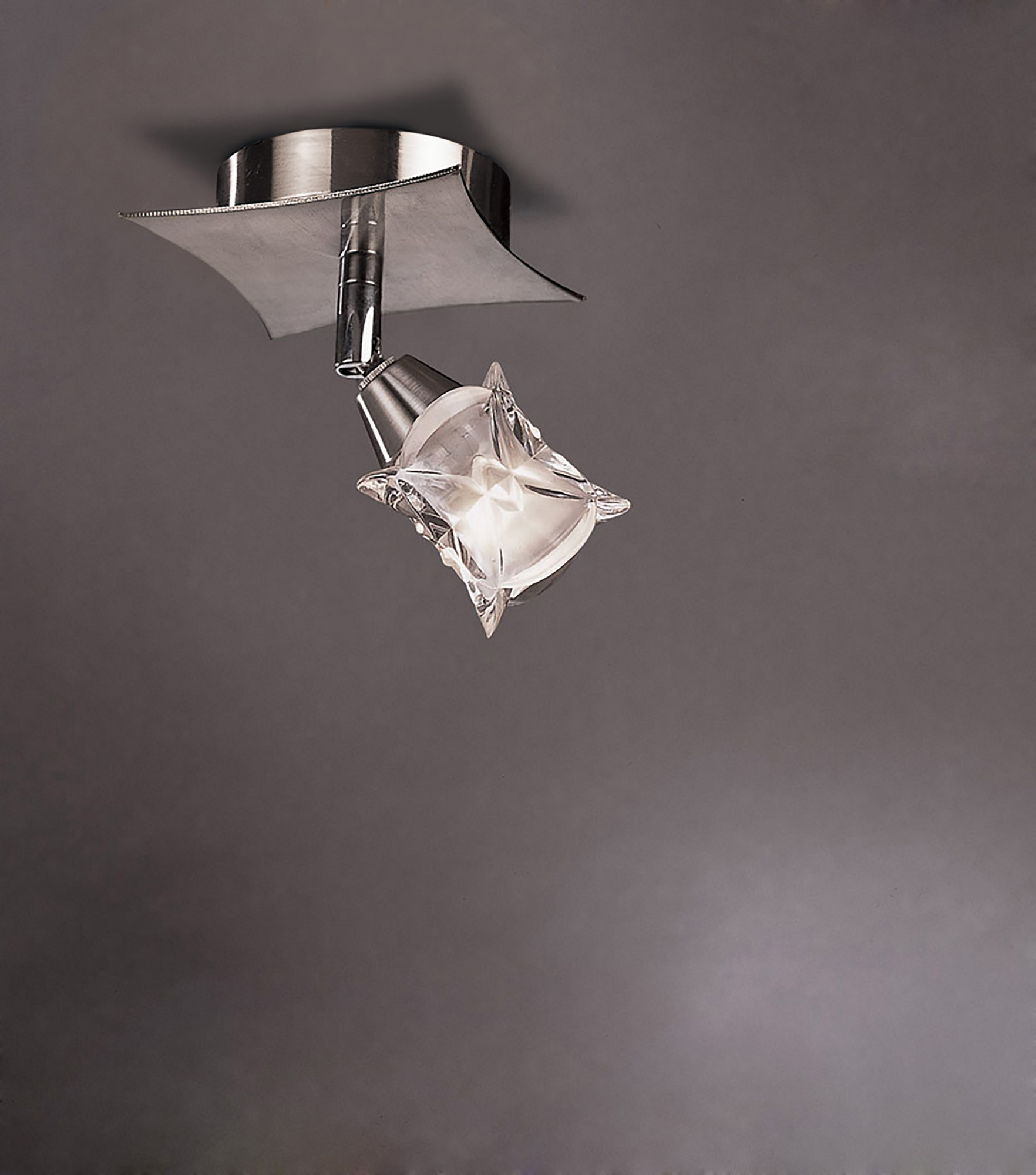 Rosa Satin Nickel Ceiling Lights Mantra Surface Spot Lights